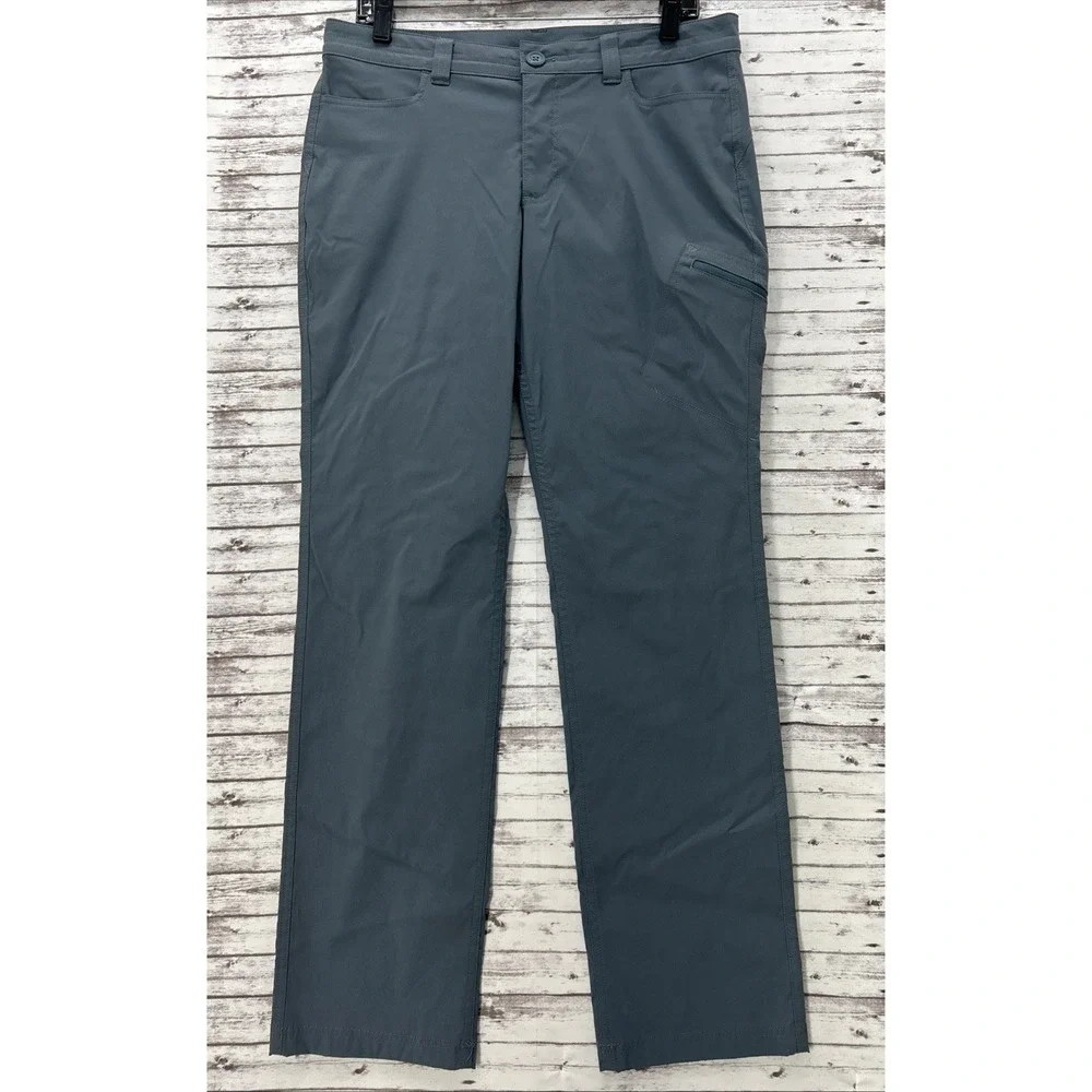 Eddie Bauer Women's Graphite Rainier Outdoor Hiking Pants Size 10 Gray Nylon